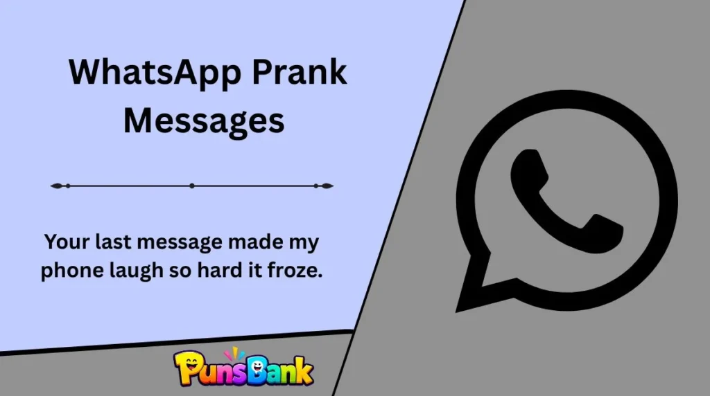 WhatsApp Prank Messages