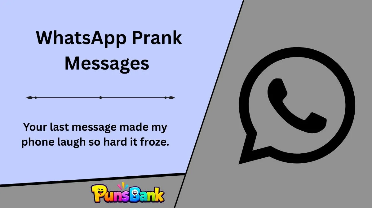 WhatsApp Prank Messages