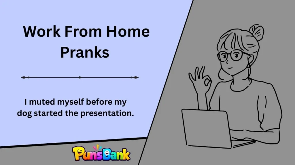 Work From Home Pranks