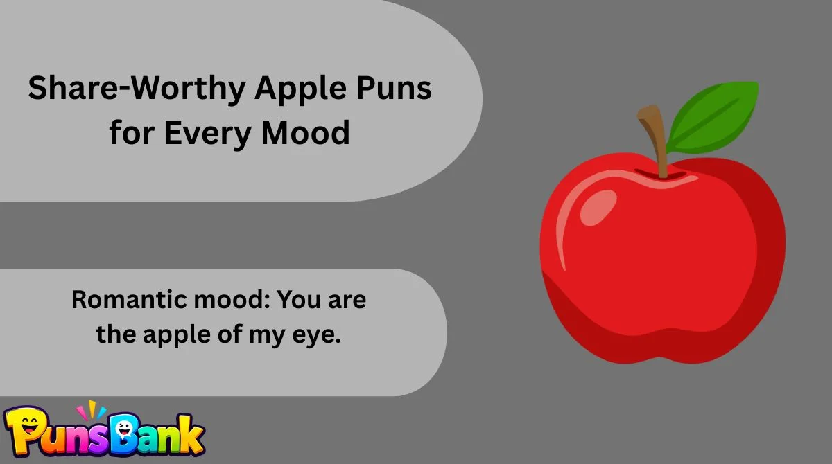 Share-Worthy Apple Puns for Every Mood