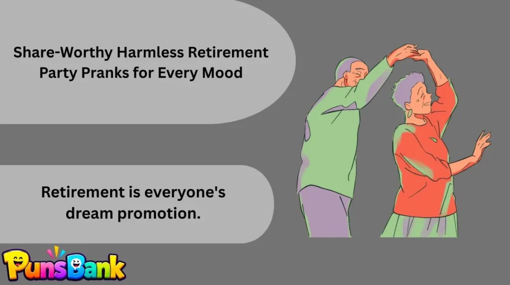 Share-Worthy Harmless Retirement Party Pranks for Every Mood