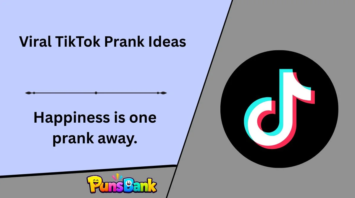 Viral TikTok Prank Ideas